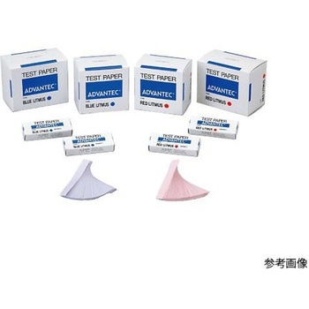 纸盒里装着红色的石蕊试纸。ADVANTEC东洋07020130